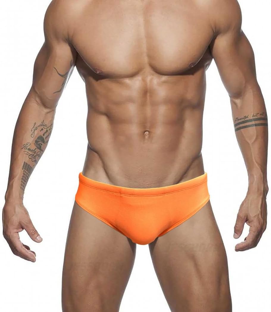 RQPYQF Badeslip Herren Kurz - Eng Anliegende Badehose Mit Tunnelzug Größe M-2XL