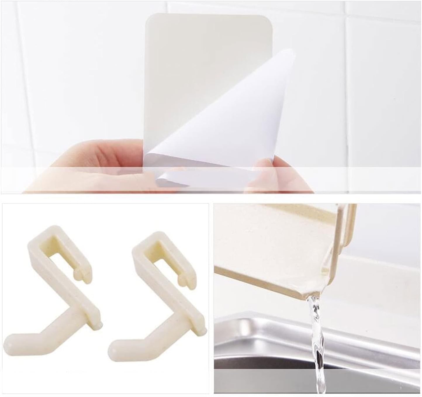 Utensil Caddy Kitchen Accessories Storage Rack Tableware Wall-Mounted Storage Rack Pen Holder for Home Restaurant