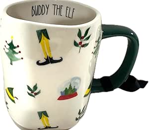 Lot De Décalcomanies Noël Buddy L'elfe - Style Rae Dunn - Neuf
