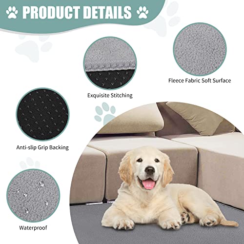 Melonart 6 Pack Washable Pee Pads For Dogs 18 X 24 Inch, Reusable Puppy Potty Training Pads Non-Slip Waterproof Pet Playpen Mat Incontinence Bed Wee Wee Pads Housebreaking Supplies #TOP1