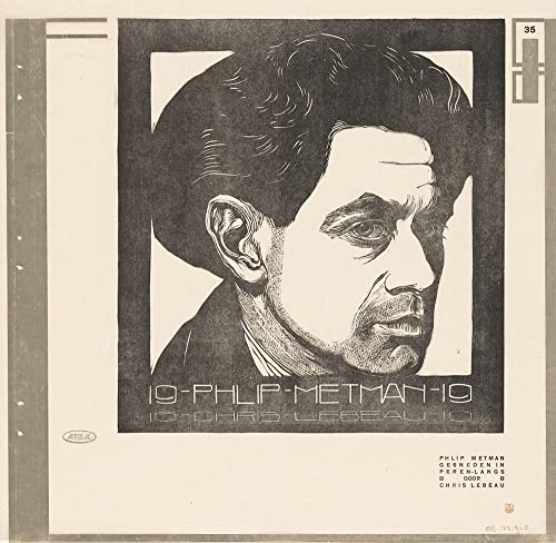 ArtDirect Portrait of Philip Metman (1919) 16x16 UnFramed Museum Art Print Poster Ready for Framing by Chris Lebeau (Dutch, 1878 – 1945)