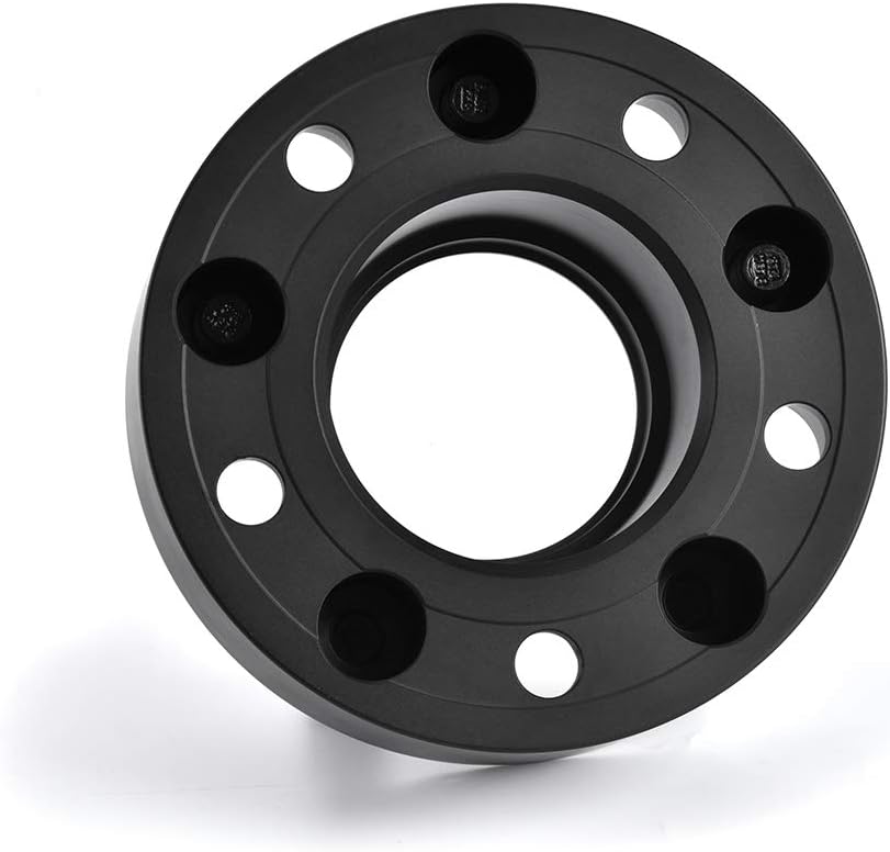 2X 2 inch 50mm Hub Centric 5x130 5 Lug Wheel Spacers for Mercedes Benz G Class G Wagen G Force W463 W460 W461 Wheel Adapters G55 G500 G63 G550 Aluminum Black Anodized