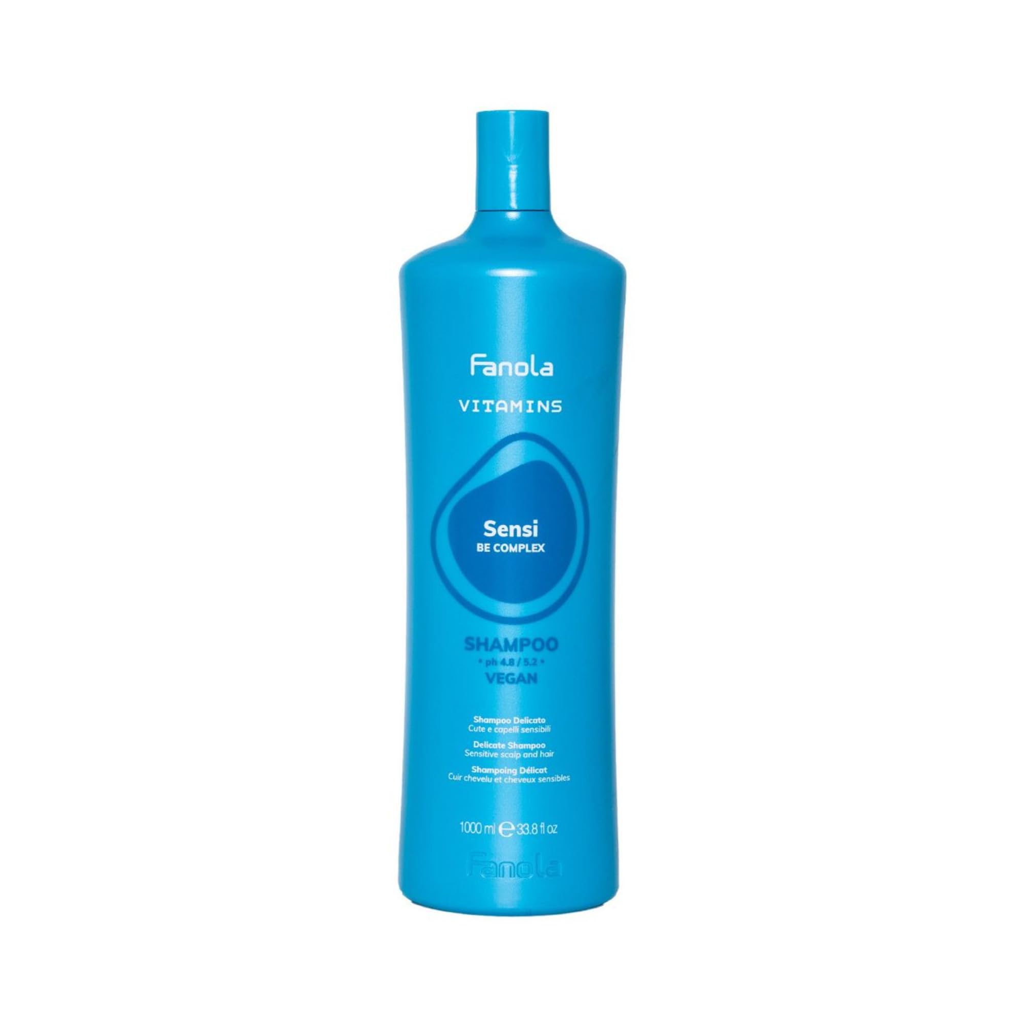 Fanola Vitamins, Sensi Care Shampoo Cute Sensibile, 1000 ml