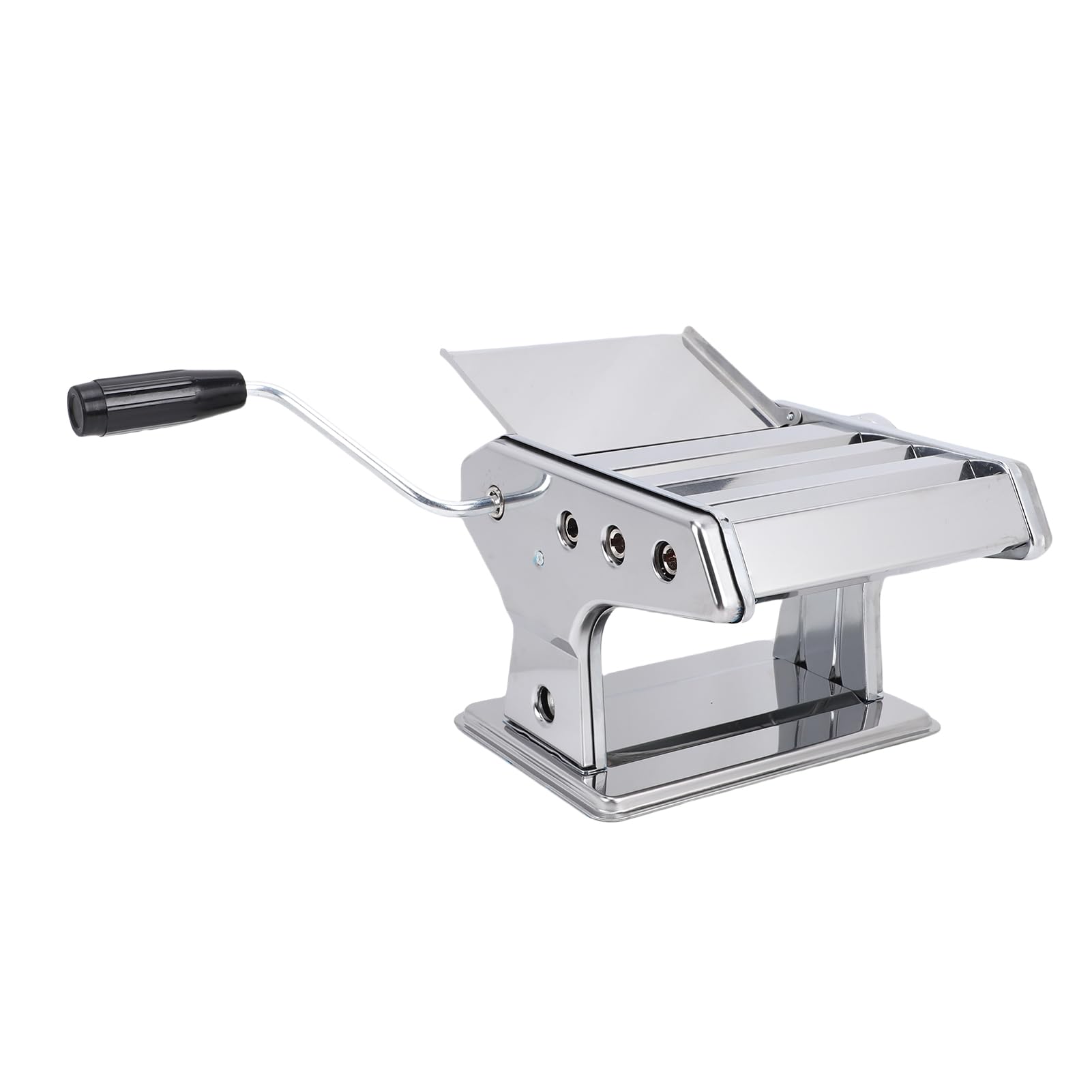 Kavolet Presse-pâte Manuelle en Inox pour Pâtes Maison, 6 Réglages D'épaisseur, 3 Largeurs de Pâtes, Indispensable en Cuisine pour les Amateurs de (Boîte de 160 mousses)