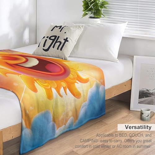 Manta de forro polar suave para cama pequeña y manta de sofá multiusos 7