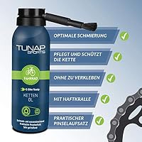 TUNAP SPORTS Kettenöl Spray mit Pinsel, Fahrrad & E-Bike, 125 ml – Ansicht 3