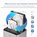 SSK HDD Festplatten Dockingstation, USB3.0 für 2,5 & 3,5 Zoll SATA HDD/SSD