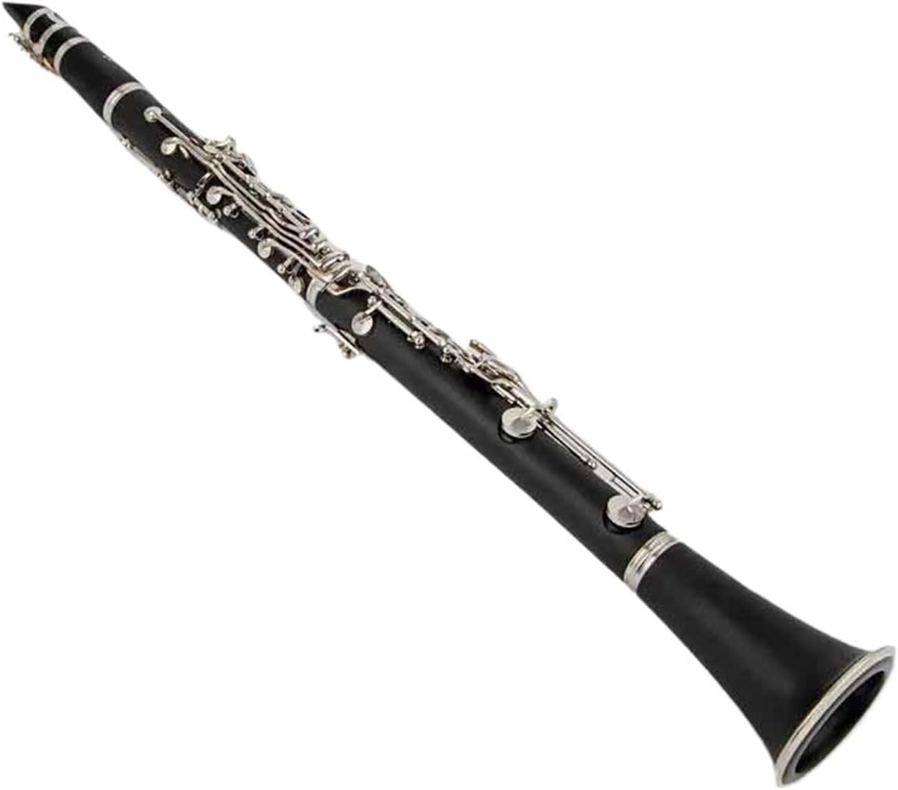 Clarinet B Flat Professional Quality Woodwind Instrument Black