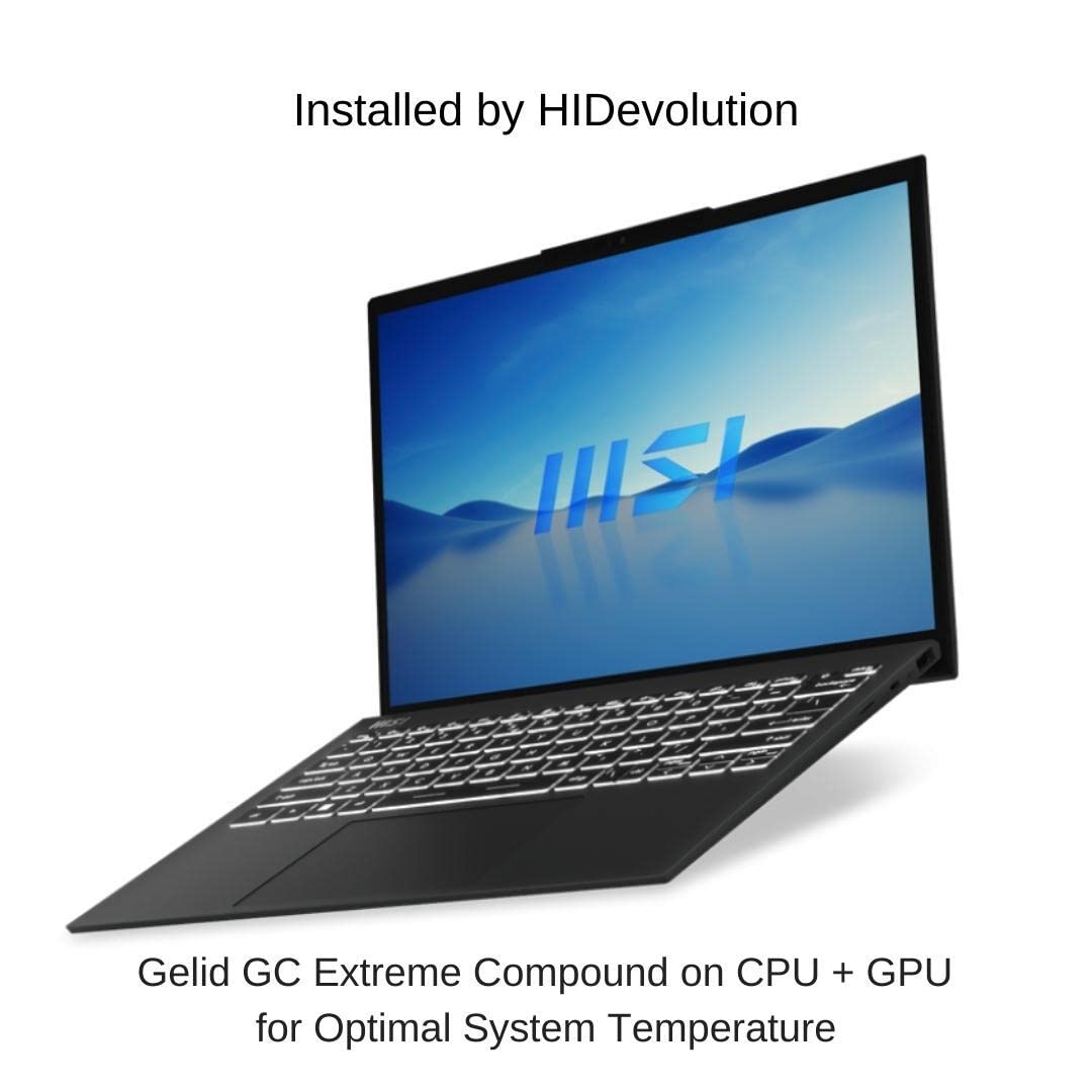 Amazon.com: HIDevolution MSI Prestige 13Evo A12M [Pure White] 13.3