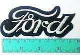 black Ford Racing Sport Automobile Car Motorsport Racing Logo Patch Sew Iron on Jacket Cap Vest Badge Sign