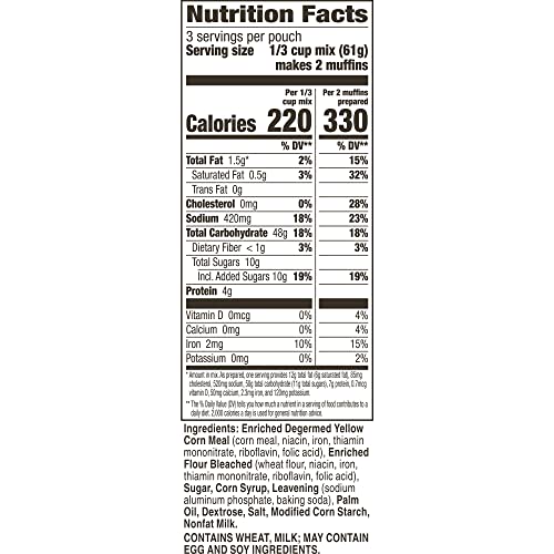 Betty Crocker Betty Crocker Authentic Cornbread & Muffin Mix, 6.5 Oz (Pack Of 9) #TOP7