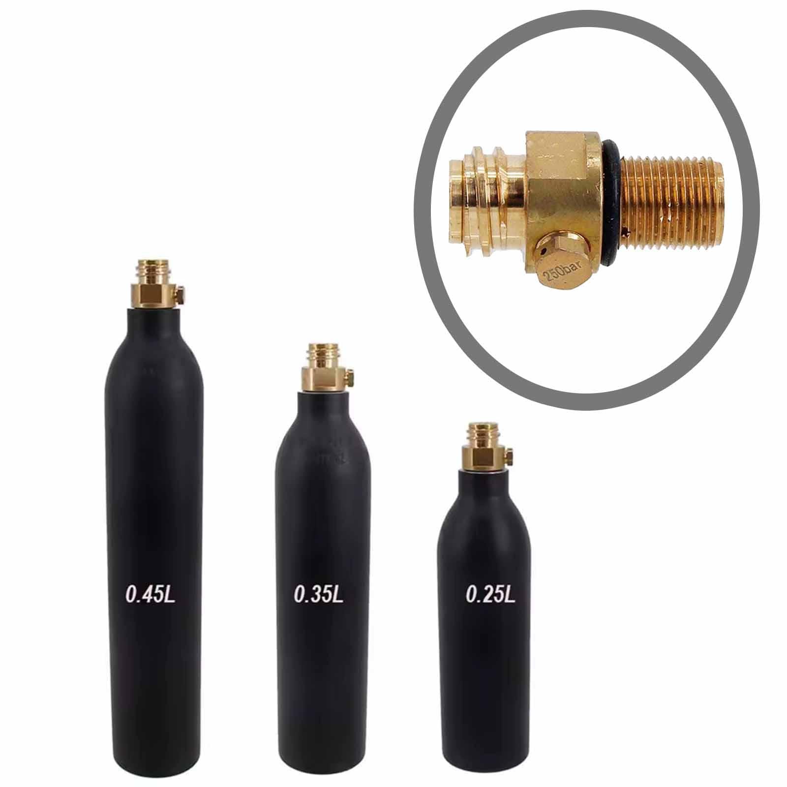 Adattatore per Bombola di CO2, Valvola per Cartuccia di CO2, Accessorio per Macchina
