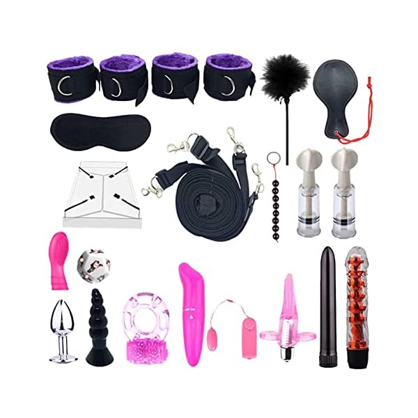 Hualieli 22 Stücke Paare Sex Einstellbare Komfortable Paarliebhaber Spielzeug, Yoga Kit Für Paar Erwachsene Spielzeug… – Bild 8