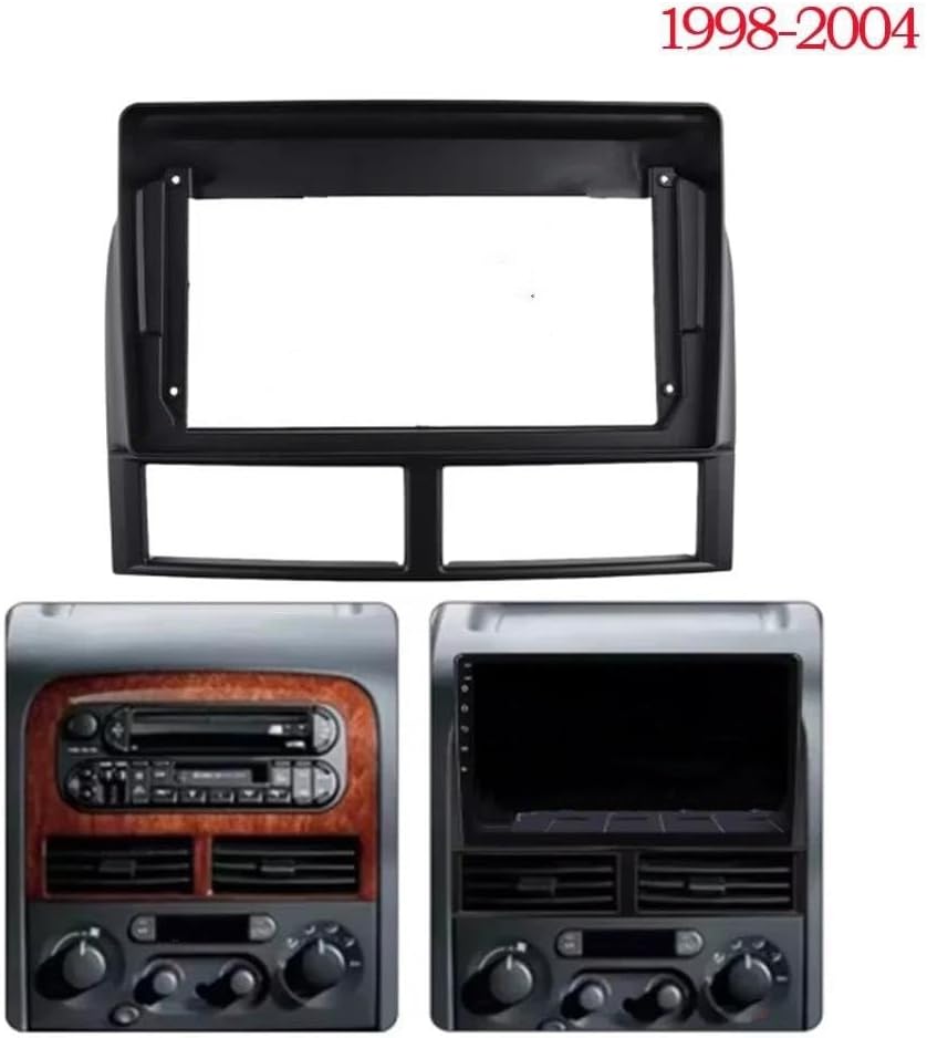 ラジオパネルフェイシア に適合する グランドチェロキー II WJ 1998-2004 カーステレオ GPS MP5 アンドロイド