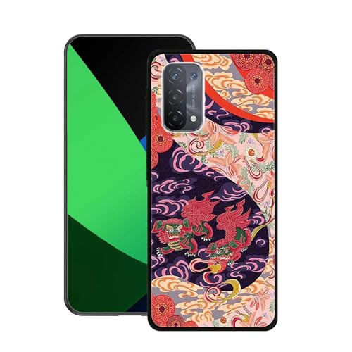 Oppo A74 5G�P�[�X�ATPU�V���R�� Oppo A93 5G/A54 5G/OnePlus Nord N200 �X�}�z�P�[�X JA-18�ɑΉ�