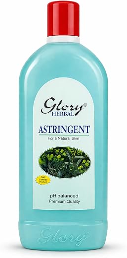 Glory Herbal Astringent for Natural Skin, pH Balanced, Oil Control, Pore Tightening, Deep Cleansing, GMP Certified
