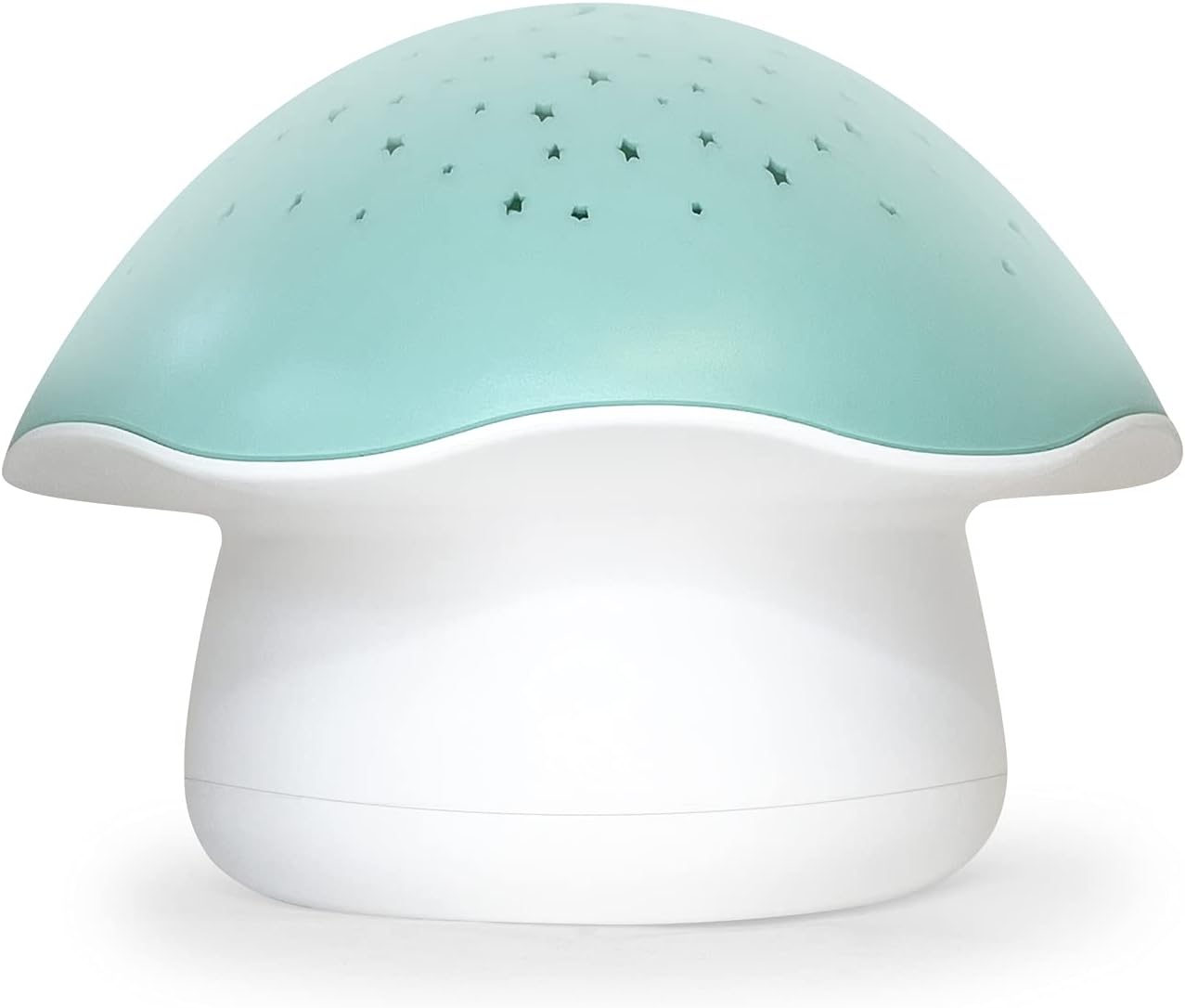 Pabobo by Angelcare - Night Projector - Musical Star - Mushroom - Nomadic Sleep - Night Light - Baby and Children - Lullaby or White Noise - Cry Sensor Optional - Timer - Blue