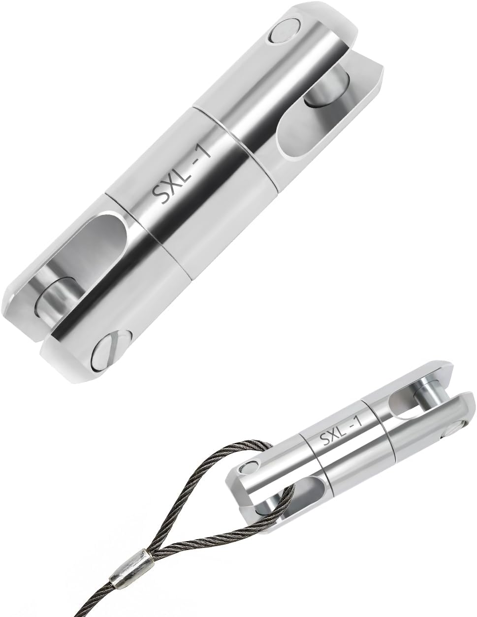 MINGMING.NING 1 Ton Cable Pulling Swivel, Anti-Twist Rotating Connector with Replaceable Breakaway Pin - Ideal for Electricity Construction Home