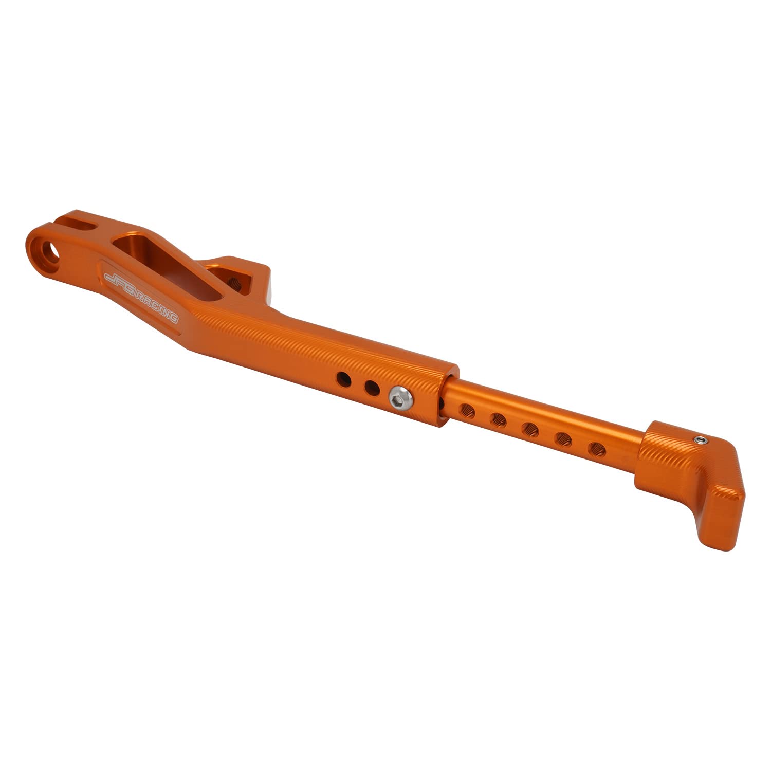 JFG RACING Cavalletto Laterale Moto,Supporto Ruota Posteriore Supporto Cavalletto Laterale Regolabile per Sur Ron Light Bee S/X X160/X260-Argento