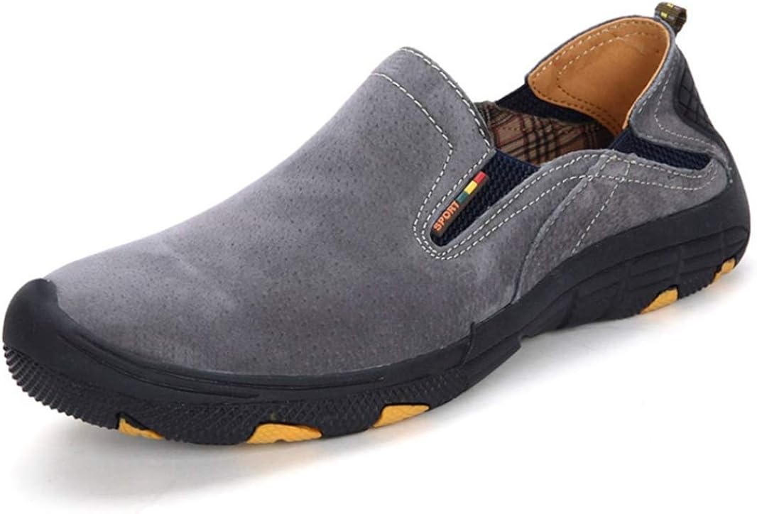 Sennian ハイキングシューズ 合成皮革 滑り止め アウトドア トレッキング ウォーキングシューズ 紳士靴 幅広 カジュアル 登山靴 旅行用 抗菌 通気 耐震 遠足 疲れない スポーツシューズ ローカット 最大42 Offクーポン