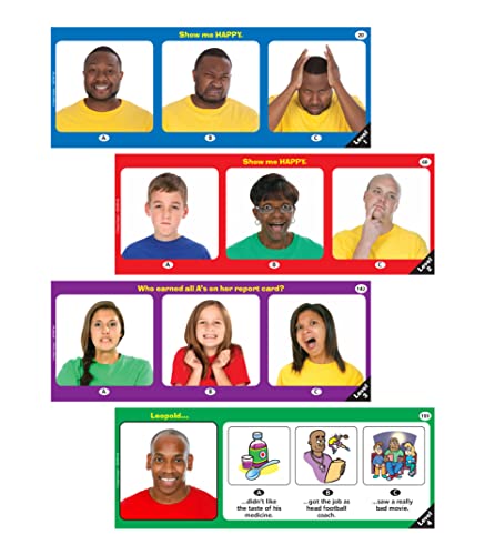 Super Duper Publications | Emotions Skill Strips® Photo Flash Cards | Educational Learning Resource For Children #TOP4