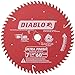 Freud D0760A Diablo 7-1/4" x 60-Tooth Ultra Fine Finishing Circular Saw Blade with 5/8" Arbor and Diamond Knockout Single Blade