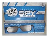 Unbranded Top Secret Spy Glasses - Magic Trick, Rear-View, Mirror Glasses, Joke/Gag/Prank Popular Toys