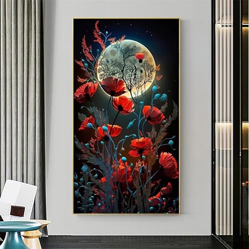 Bricolage Diamond Painting Adulte 100x230cm, Kit Complet Peinture Diamant Idée Cadeau Murale