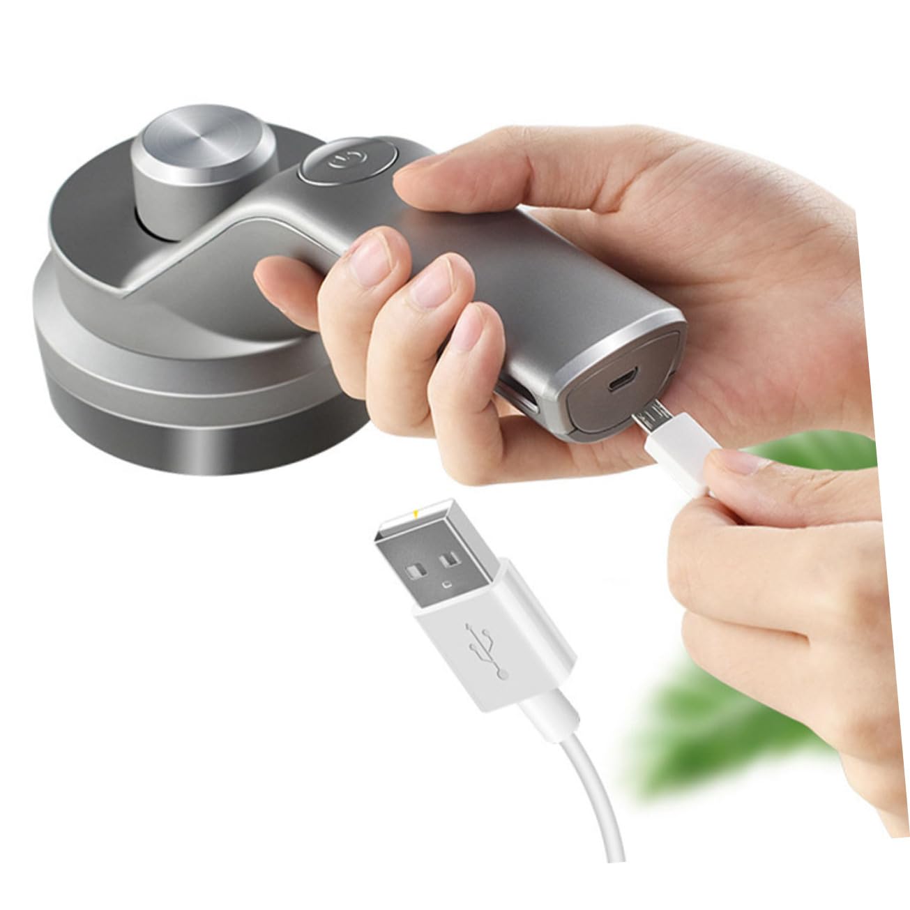 KOMBIUDA Máquina De Afeitar Quitapelusas Eléctrica Para Ropa y Telas Recargable Por Usb Para Eliminar Pelusas De Ropa y Telas Casa Viaje