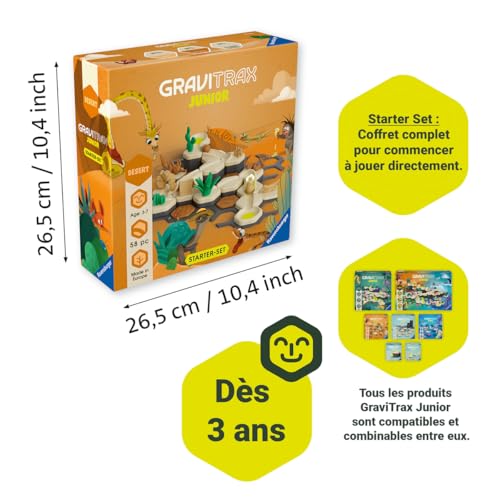 GraviTrax JUNIOR Starter Set My Desert Ravensburger Jeux France - vue 9