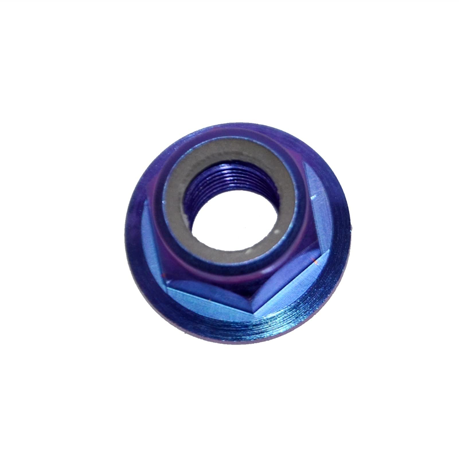 Noix hexagonale de bride de titane universel M6 M8 M10 violet pour quad