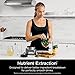 Ninja SS101 Foodi Smoothie Bowl Maker & Nutrient Extractor* 1200 WP, 6 Functions for Smoothies, Extractions*, Bowls & Spreads, smartTORQUE, 14-oz. Smoothie Bowl Maker, (2) To-Go Cups & Lids, Silver