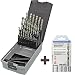 Produktbild KEIL 302 501 113 Metallbohrersortiment HSS DIN 338 geschliffen, Split Point, 25-teilig Ø 1,0-13,0 mm um 0,5 mm steigend, in RoseBox + Split Point, 5-teilig HSS geschliffen