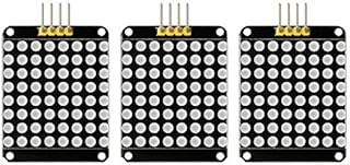 KEYESTUDIO 3Pcs 8x8 HT16K33 LED Dot Matrix Display Module Kit I2C IIC Interface for Arduino Microcontroller Raspberry Pi Micro:bit