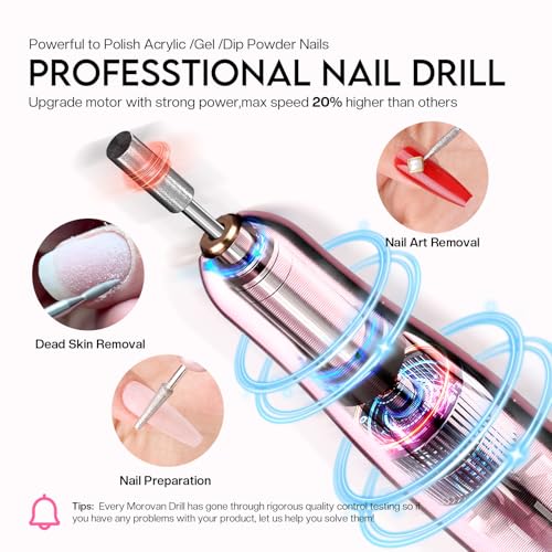 Morovan NO Acrylic Nail Kit With Everything: Starter Nail Kit Set Professional Acrylic thumb #4