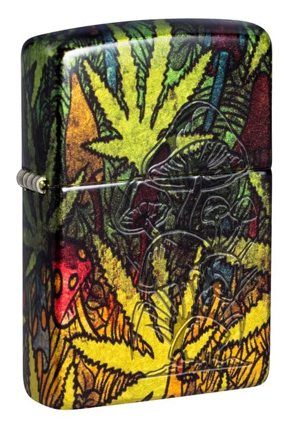 Encendedor Zippo Grabado Personalizado Fungi Fusion