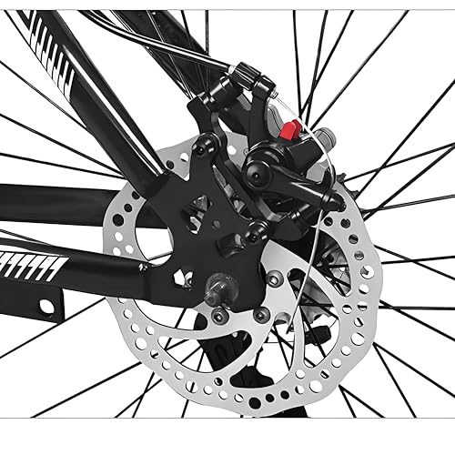 Mechanische Scheibenbremssättel für Fahrräder, Universal-Scheibenbremsen vorne und hinten, verschleißfeste Scheibenbremsen (Black - Front)