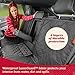 Lusso Gear Car Seat Cover & Protector for Dogs - Non-Slip Waterproof Seat Covers for Trucks & Cars - Universal Fit Dog Backseat Protector - Machine-Washable Pet Travel Accessories - Gray, Large