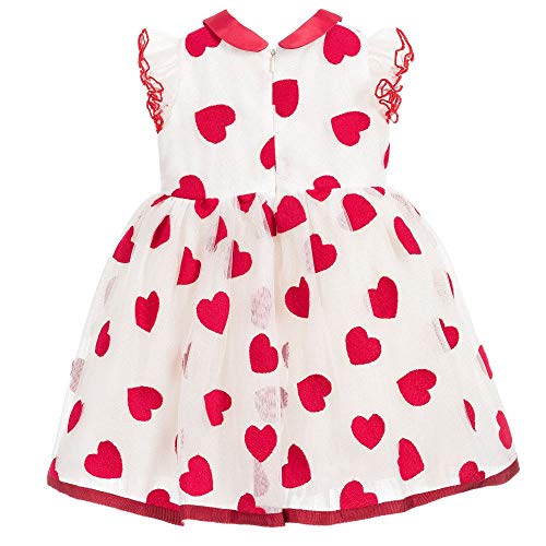 Image of PINK WINGS Baby Girl Knee Length Birthday Dress