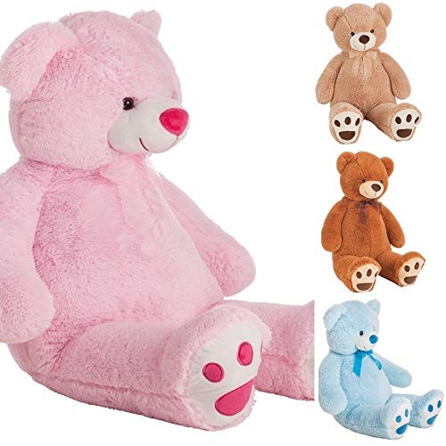 Oso de Peluche Rosa de 100 cm