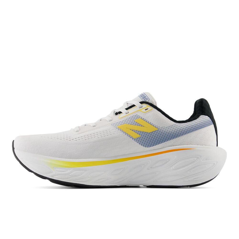 New Balance Fresh Foam X 1080 V14 - Tenis de Correr para Hombre, Clementina/Angora/Cemento Negro — view 2