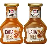 Schwartau Dessert Sauce Caramel, zum Verfeinern von Desserts und Eis, 125ml (Packung mit 2)