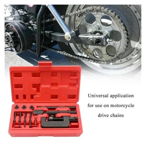 Kit rivetage chaîne moto robuste pour joints toriques et vélo