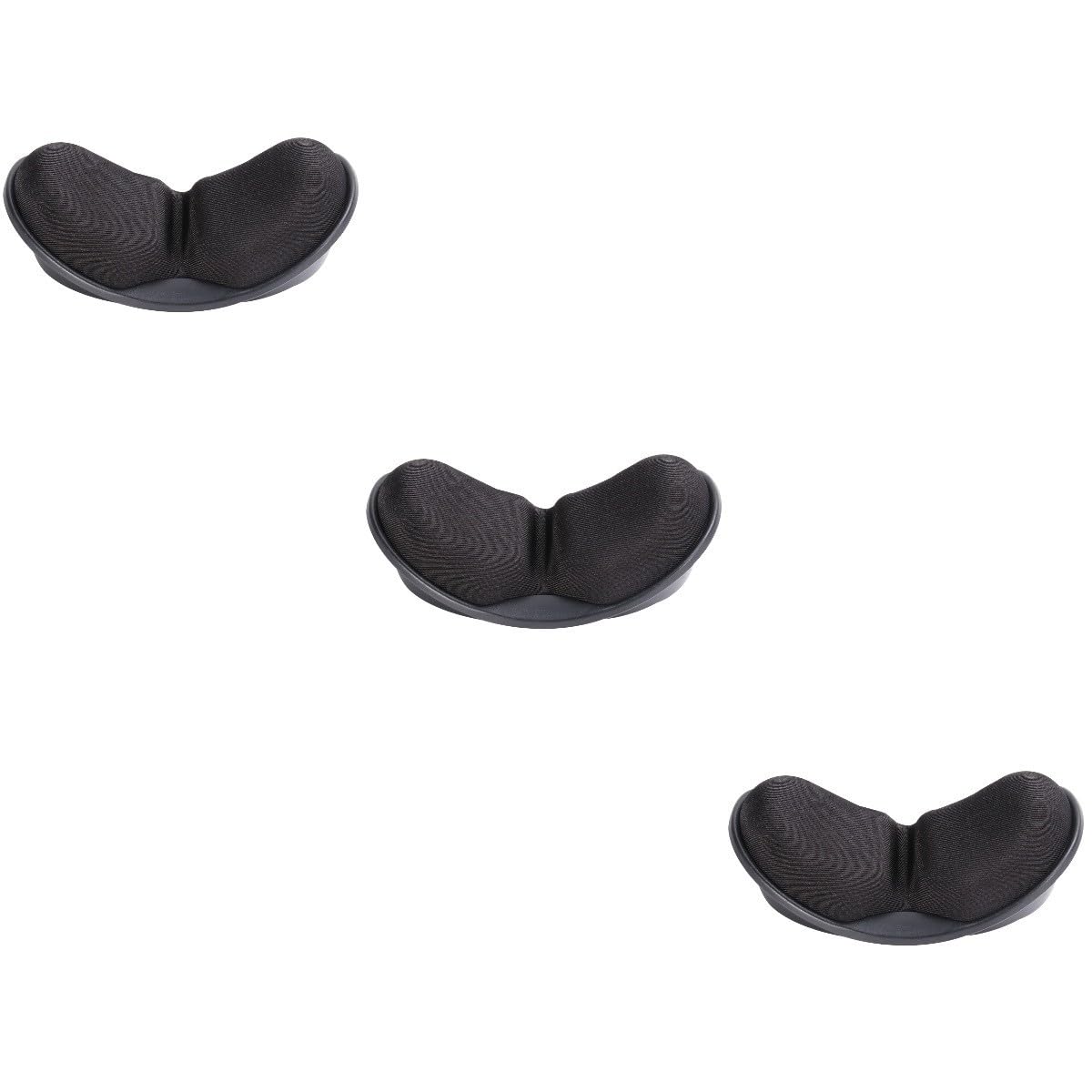 STOBOK 3pezzi Per Mouse e Tastiera Poggiapolsi Memory Foam Cuscino Anti-fatica Per Per Comfort Ottimale