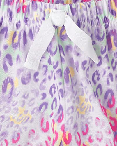 The Children's Place Girls' Pajamas Shorts, Leopard, X-Large #TOP1