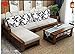 MAHIMART & HANDICRAFTS Sheesham Wood L Shape 7 Seater Sofa Set Without Center Coffee Table | Stylish Handcrafted Wooden Couch Furniture for Living Room