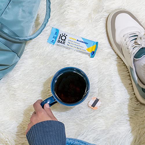 Iqbar Brain And Body Keto Protein Bars - 7-Bar Sampler And Fruit Lovers Variety - 12 Count Energy Bars - Low Carb Protein Bars - High Fiber Vegan Bars Low Sugar Meal Replacement Bars #TOP3