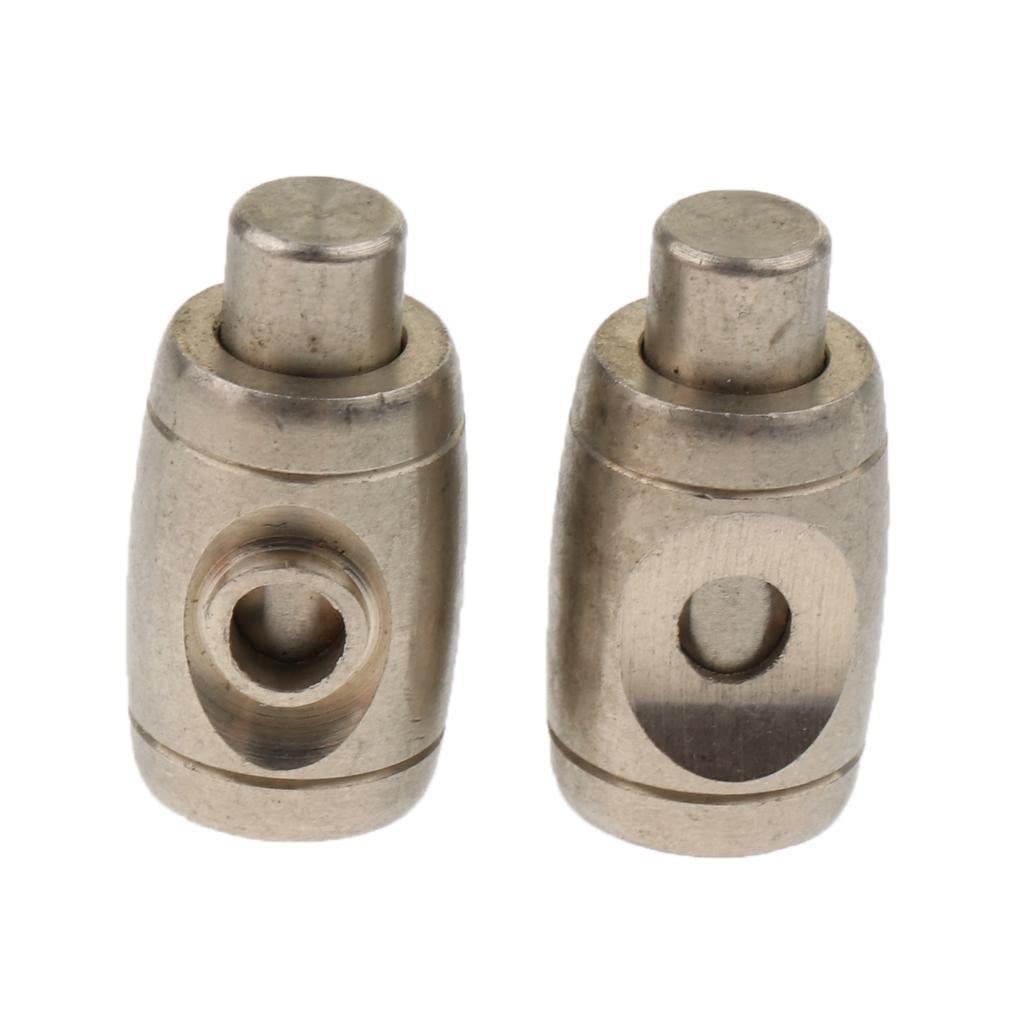 Amagogo Parti Chiave Dell'acqua Della Tromba Dello Spiedo Della Valvola Del Trombone Del Cupronichel 5pcs