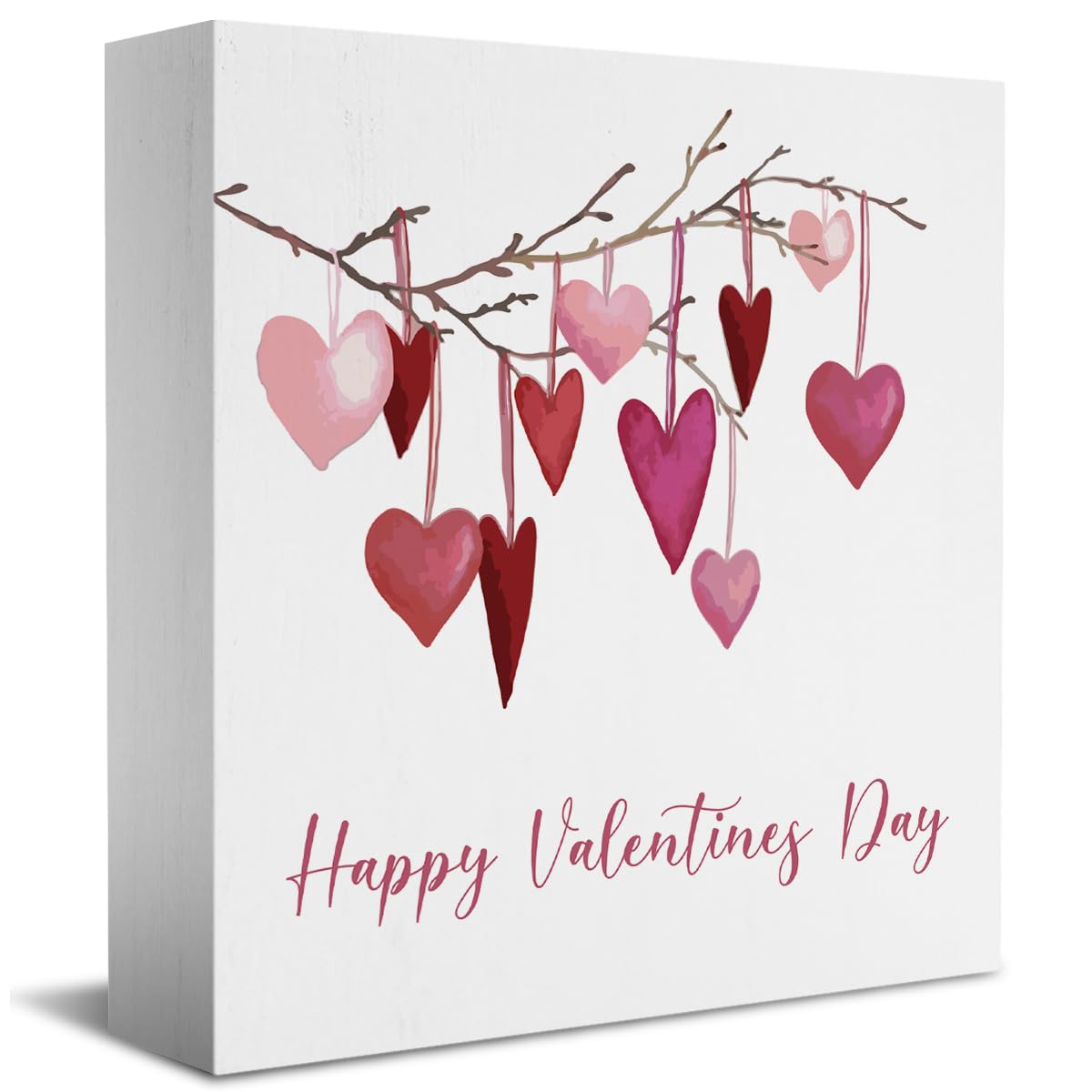 Decoración de San Valentín para el hogar, decoración temática de San Valentín, decoración rosa del día de San Valentín, regalos de San Valentín para parejas, mujeres y hombres, letreros de mesa de San