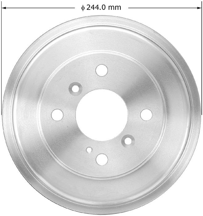 Image of Bendix Premium PDR0841 Rear Brake Drum for Ford Fiesta 2019-2011